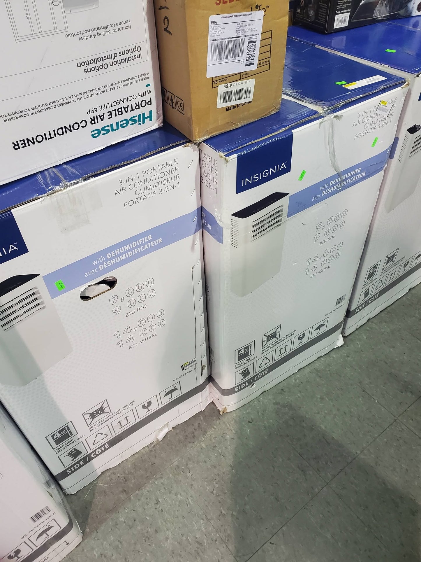 Insignia Portable Air Conditioner – 14,000 BTU (400 sq ft Coverage)