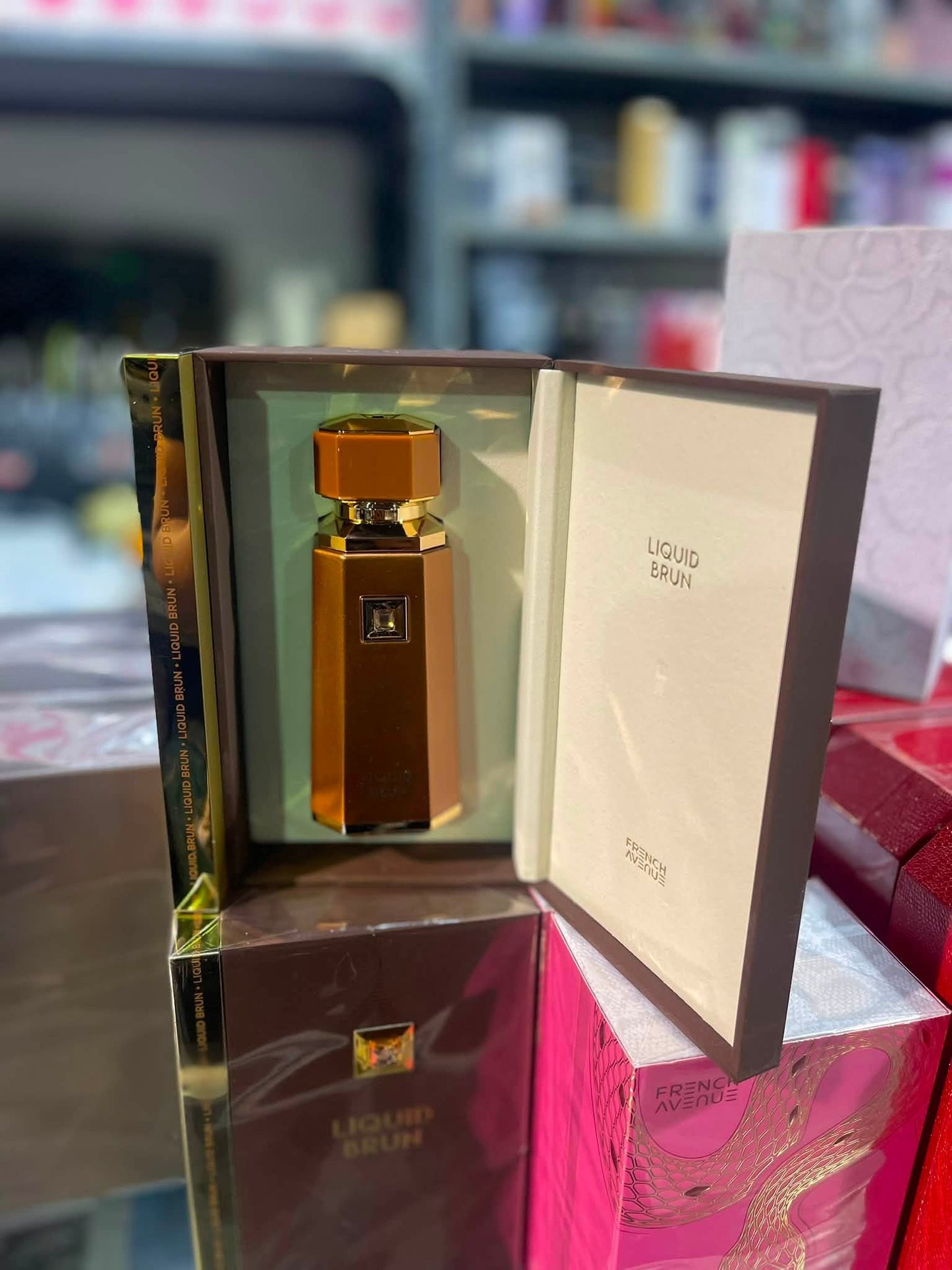 Liquid Brun Eau De Parfum 3.4 Oz by Fragrance World (Men)