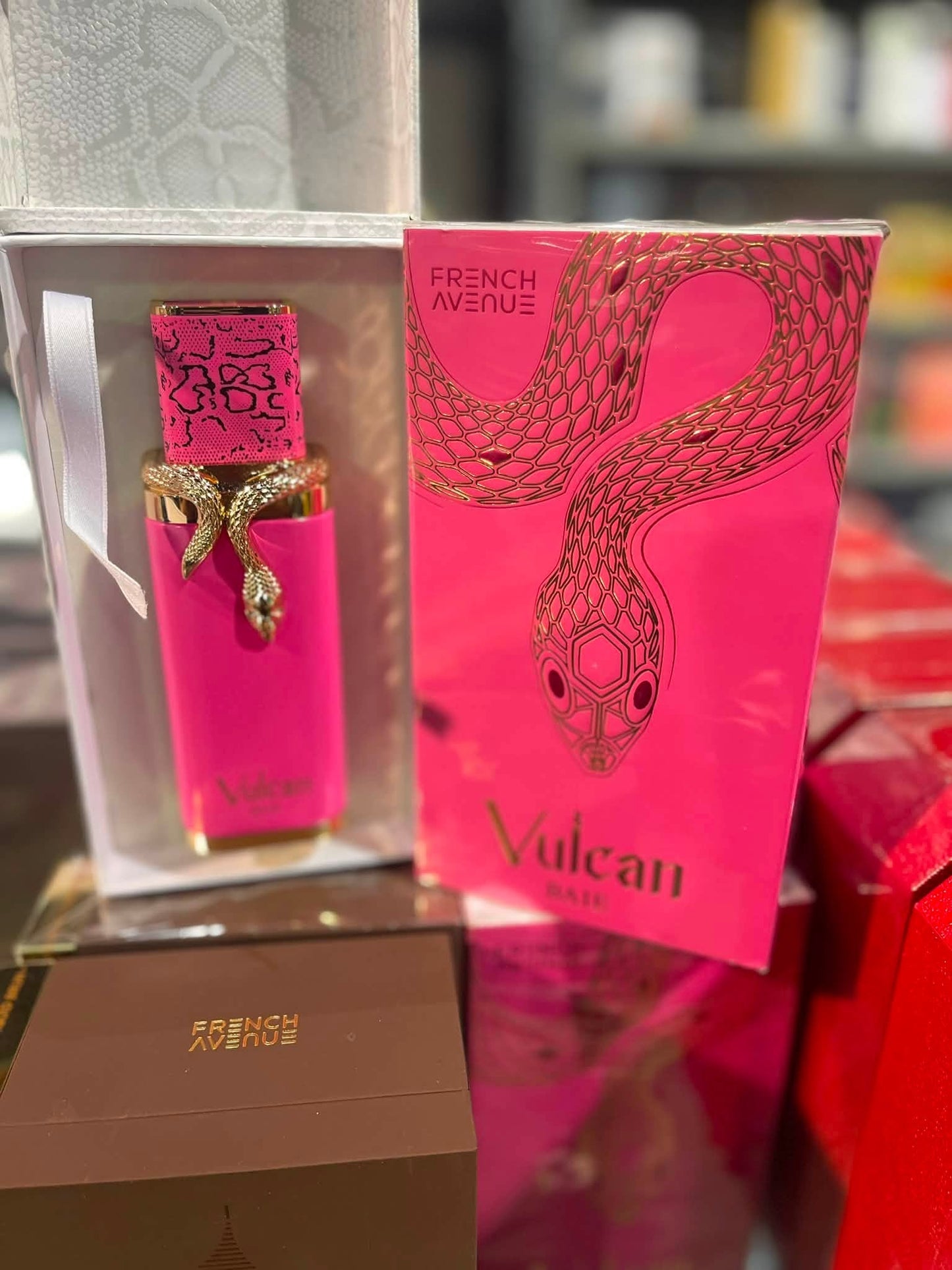 French Avenue - Vulcan Baie by Fragrance World for Unisex - 3.4 oz Extrait De Parfum Spray