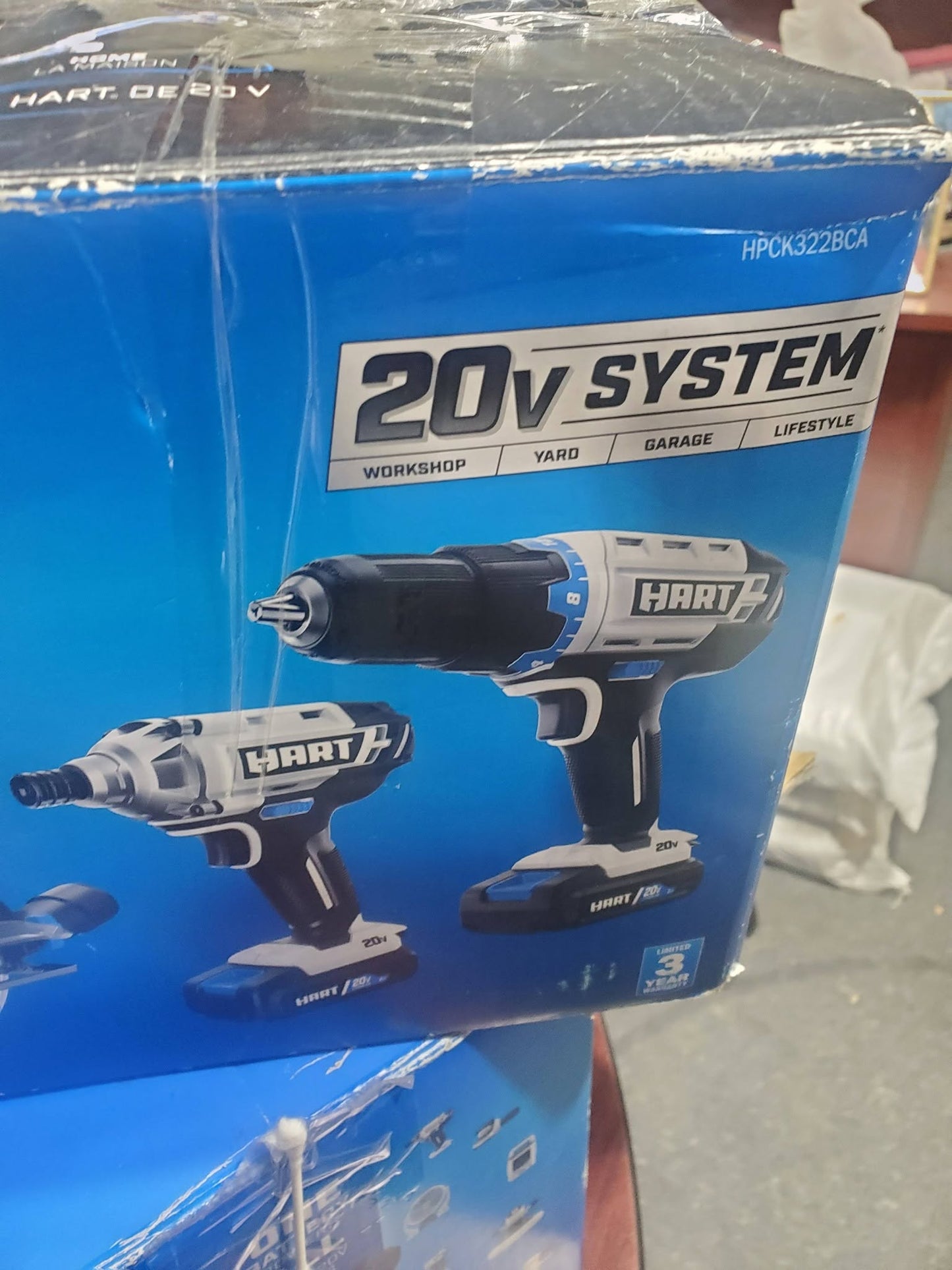 HART 20‐Volt 3‐Tool Combo Kit – TOOL‐ONLY (No Battery, No Charger)