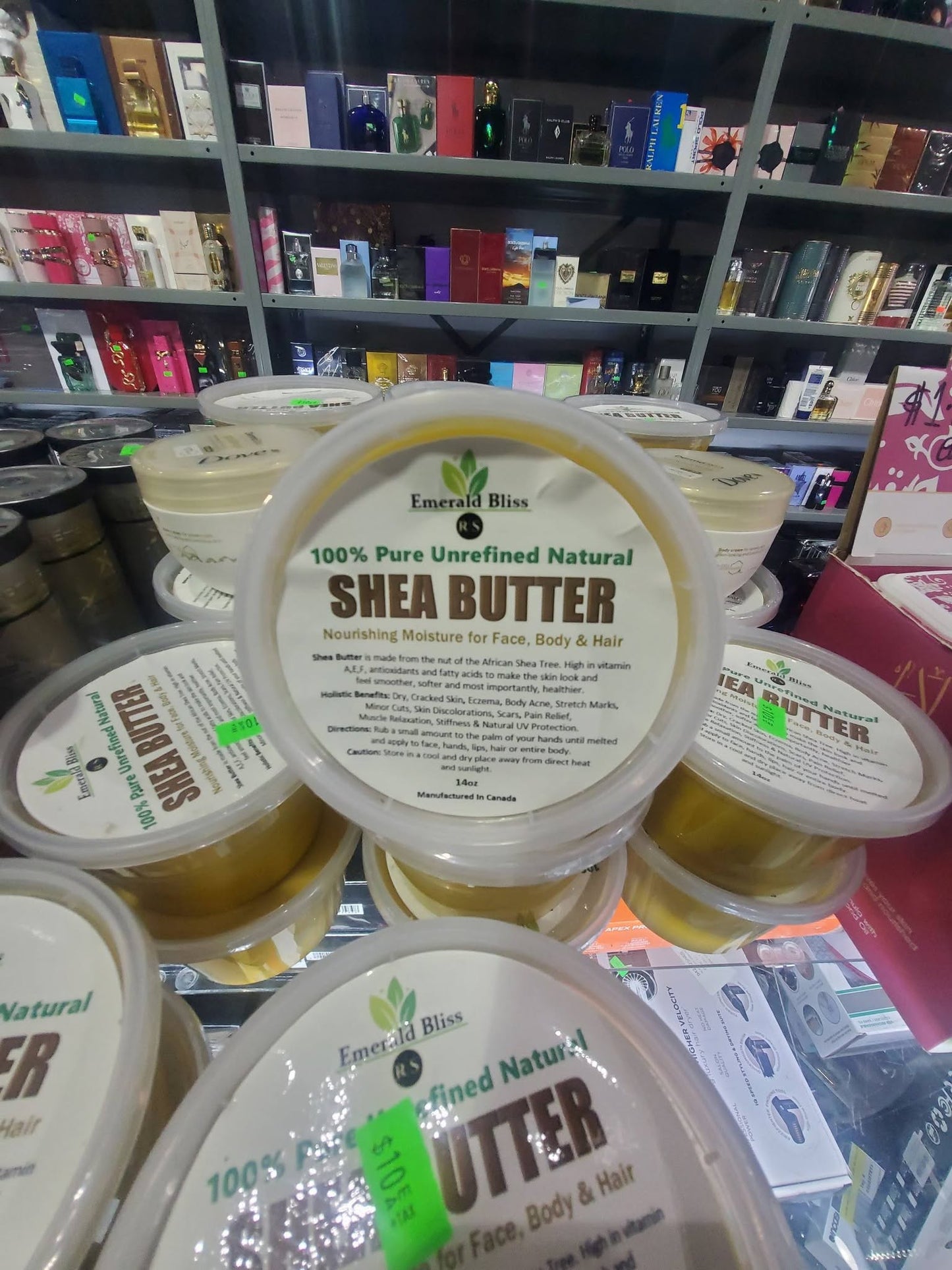 Emerald Bliss – 100% Pure Unrefined Natural Shea Butter