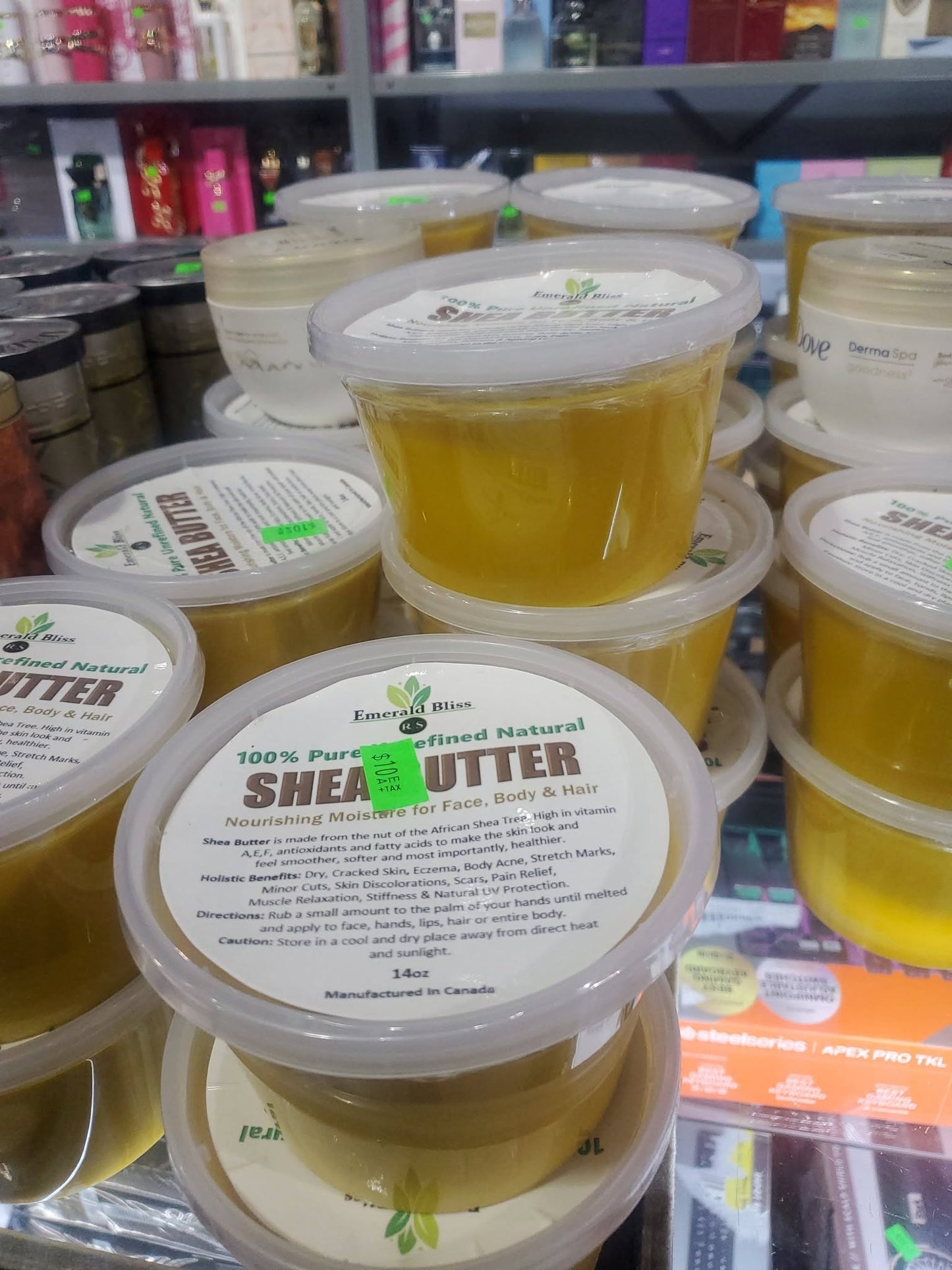 Emerald Bliss – 100% Pure Unrefined Natural Shea Butter