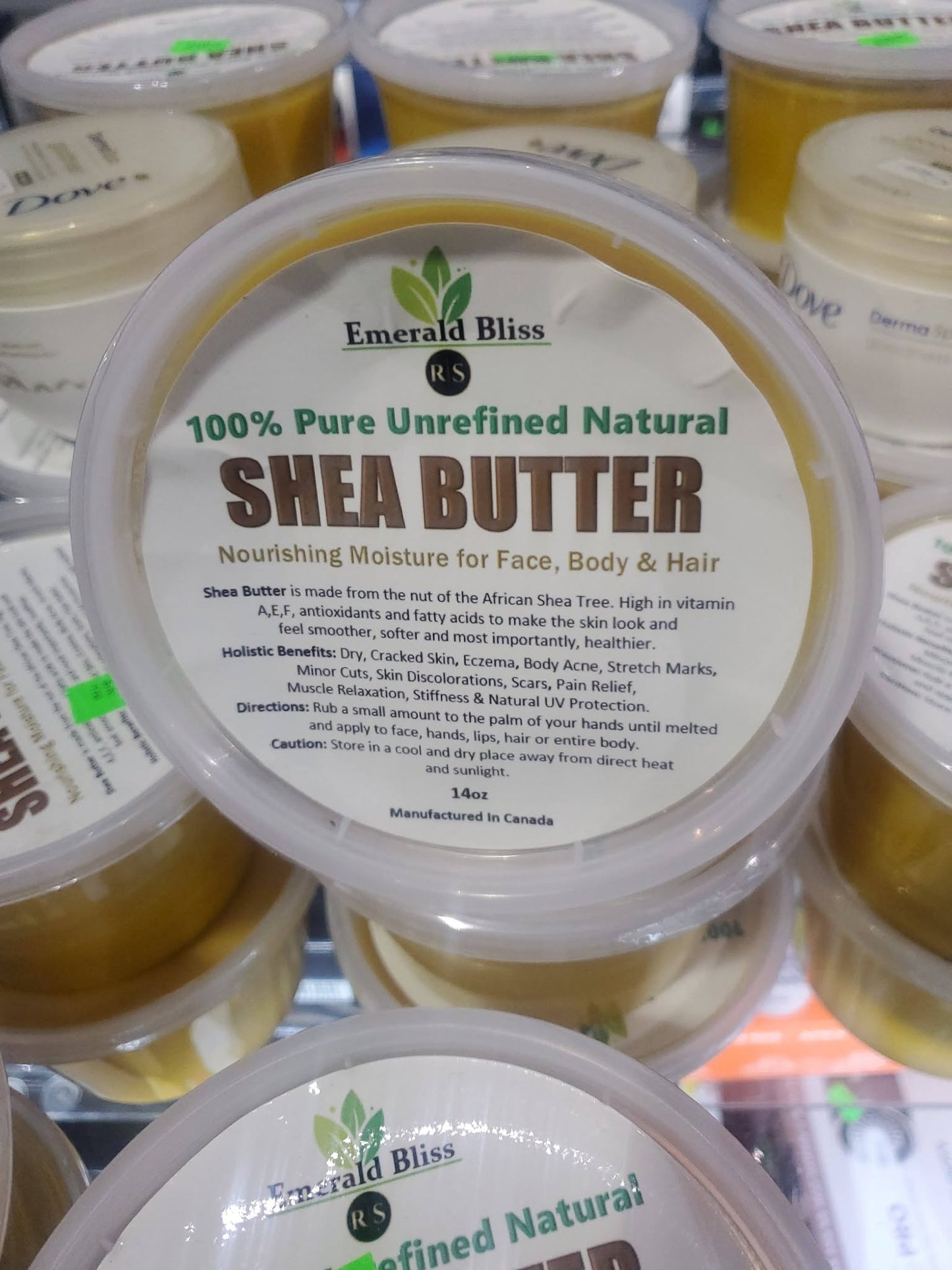 Emerald Bliss – 100% Pure Unrefined Natural Shea Butter