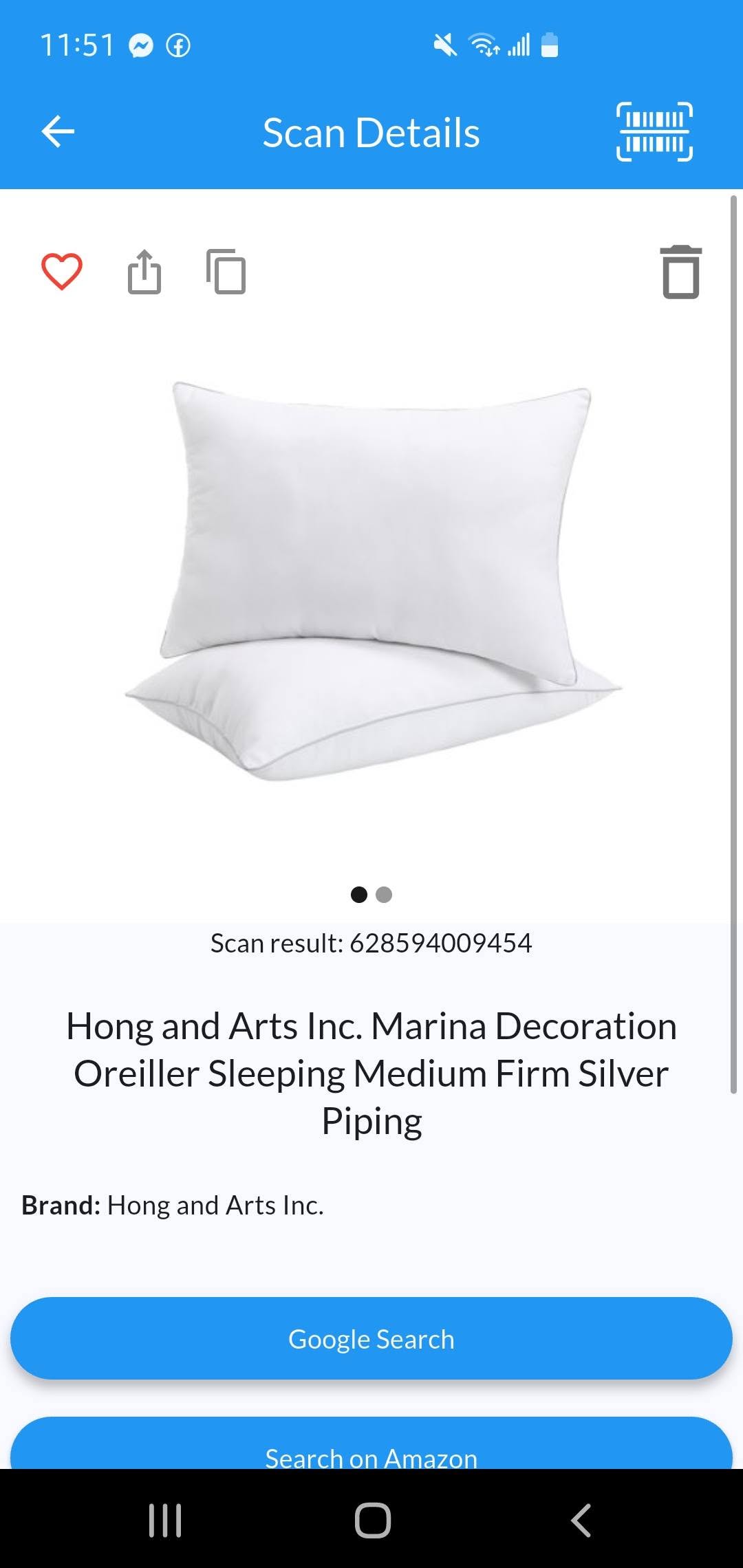 Hotel Collection Bed Pillows – 2‑Piece Pack