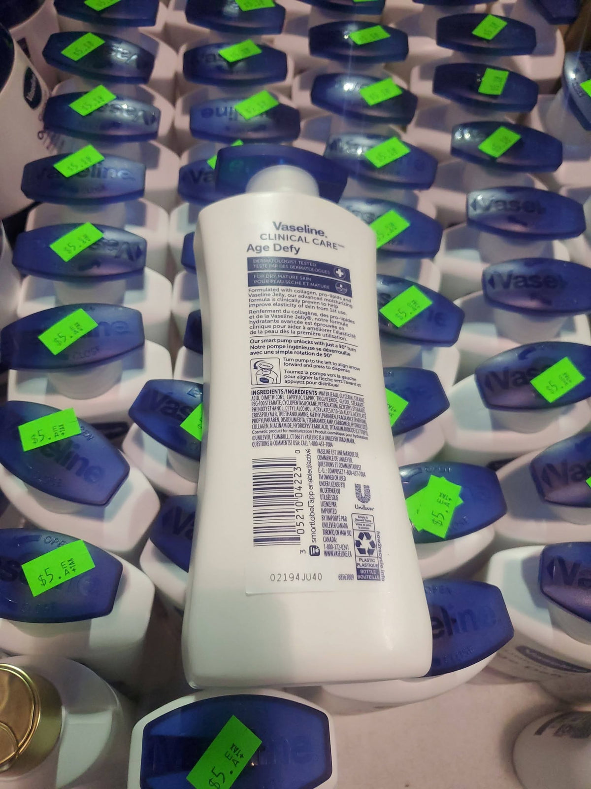 Vaseline Clinical Care Aging Skin Rescue Body Lotion 400 Ml, 400 milliliters