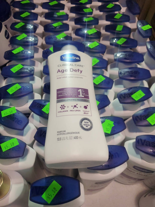 Vaseline Clinical Care Aging Skin Rescue Body Lotion 400 Ml, 400 milliliters