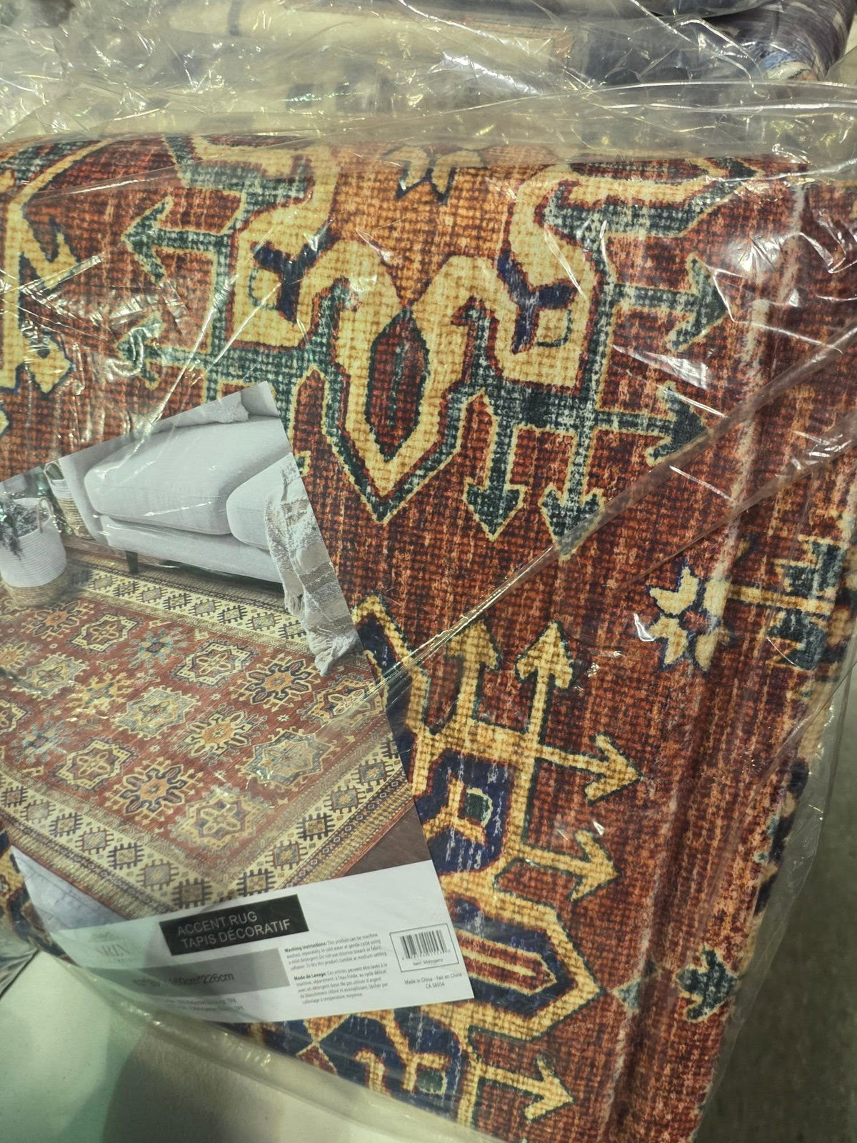 Marina Decoration Non‑Slip Woven Area Rugs
