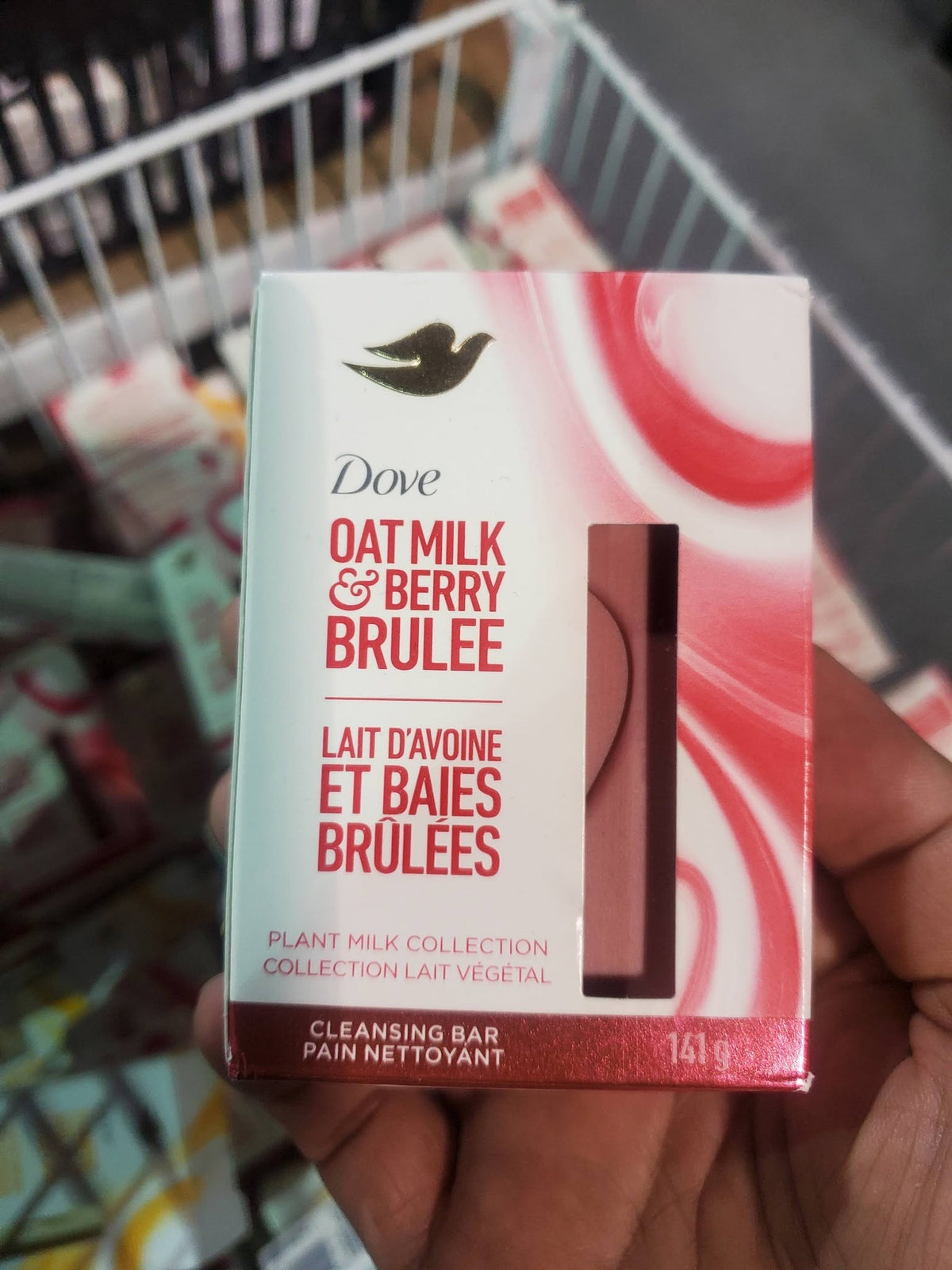 🧼🍓 Dove Plant Milk Cleansing Bar Soaps – 141g
