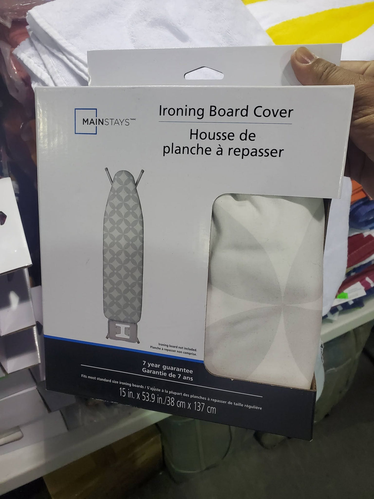 Mainstays Premium Quality Ironing Board Cover