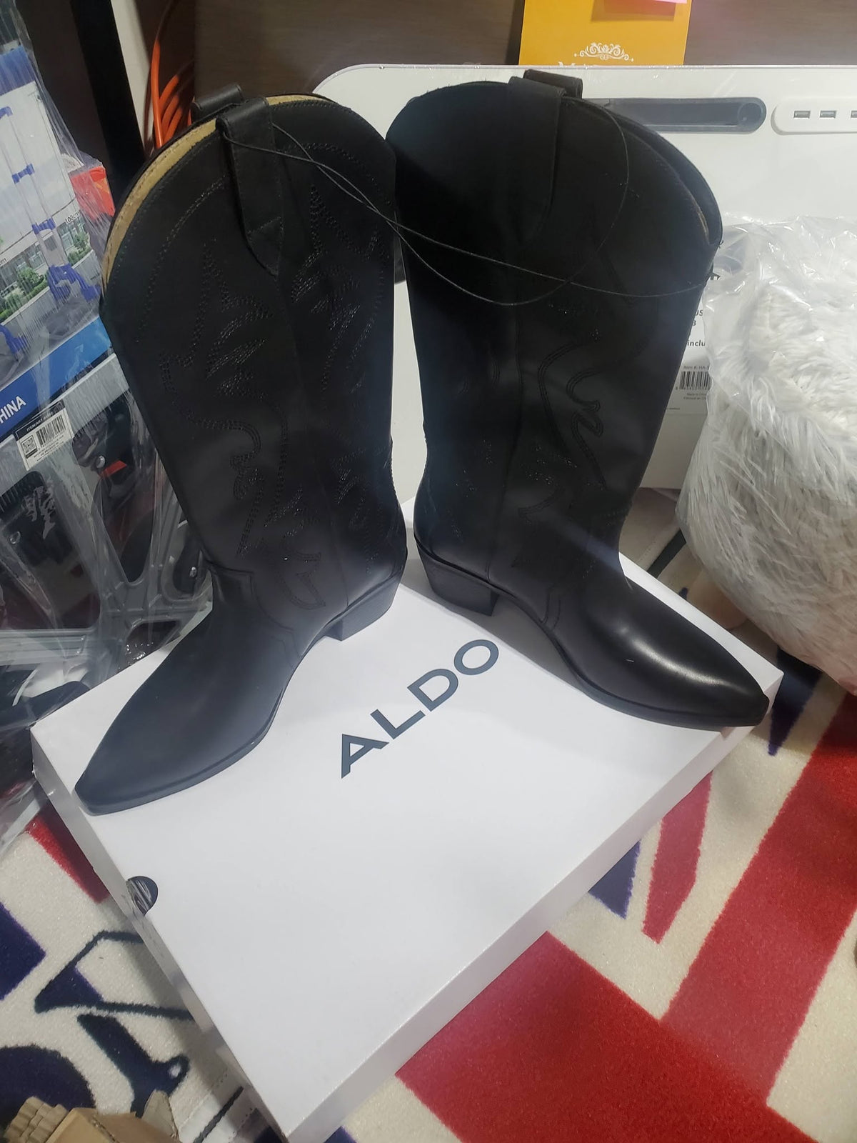 Brand New ALDO Women’s Leather Western Boot