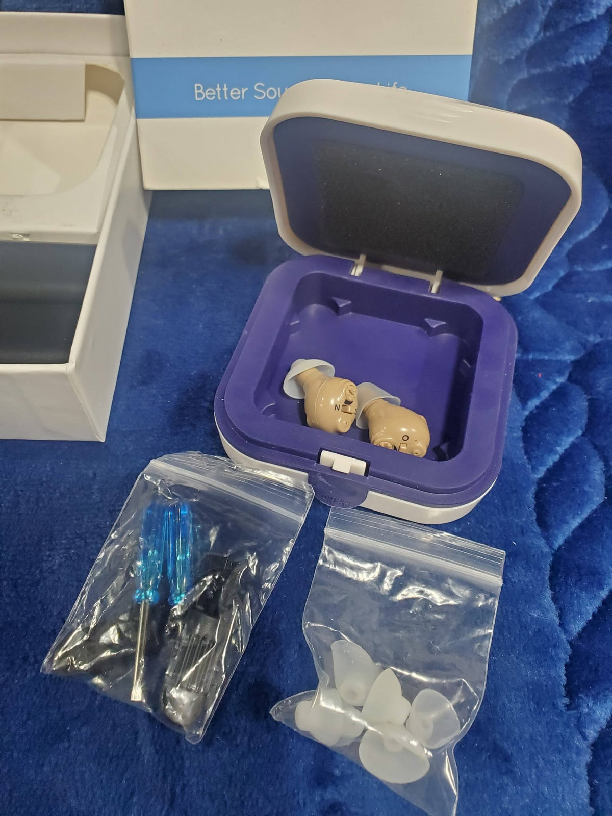 Better Sound Better Life – Hearing Amplifier – BRAND NEW (Open Box)