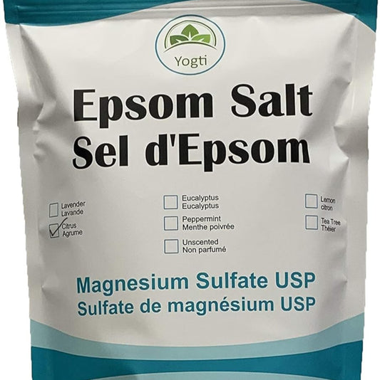 Yogti Citrus Epsom Salt, 2 pound