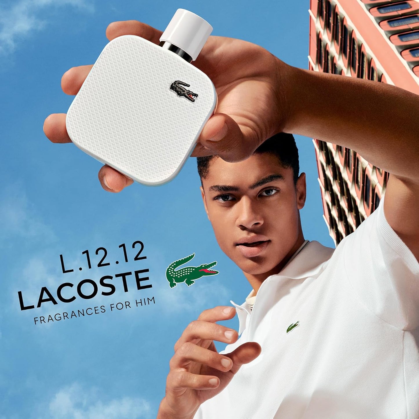 Lacoste L.12.12 Blanc – Eau de Toilette 100 ml (Men)