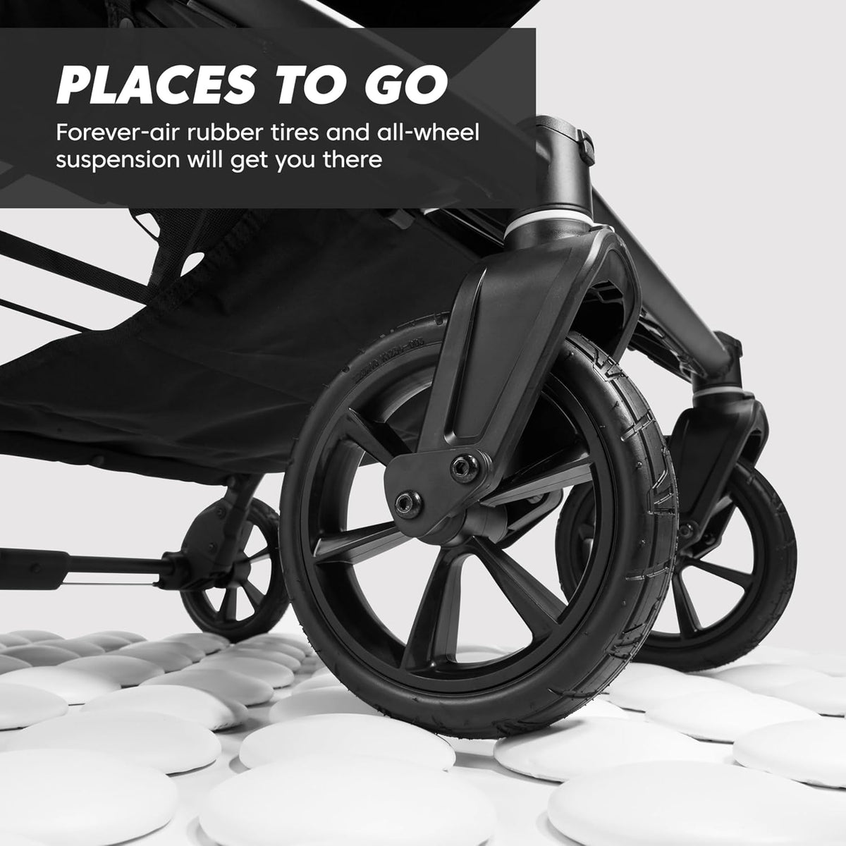 Baby Jogger City Mini GT2 – All‑Terrain Double Stroller (Jet Black)