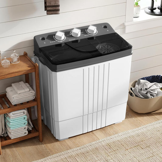 OSTWAY Portable Twin Tub Washing Machine