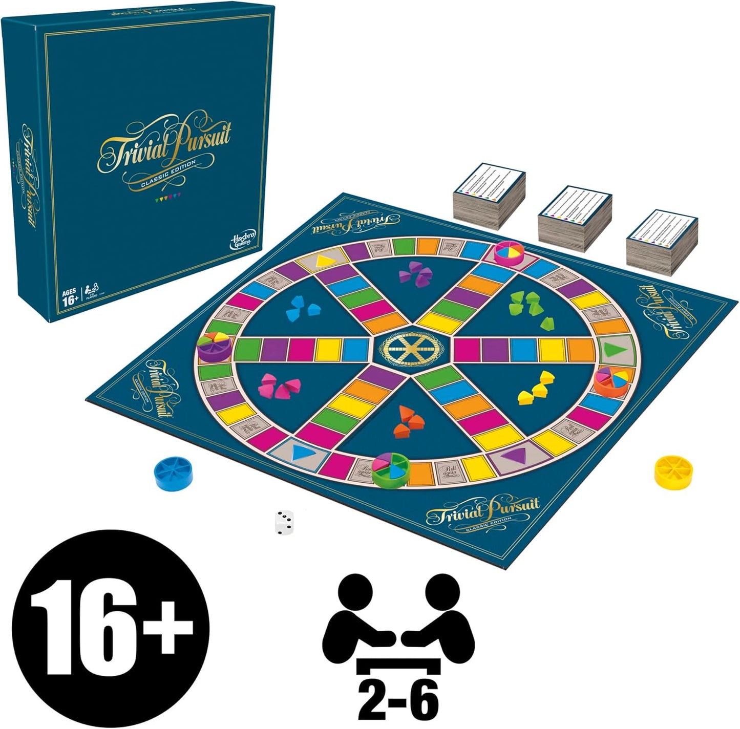 Trivial Pursuit – Classic Edition Board Game