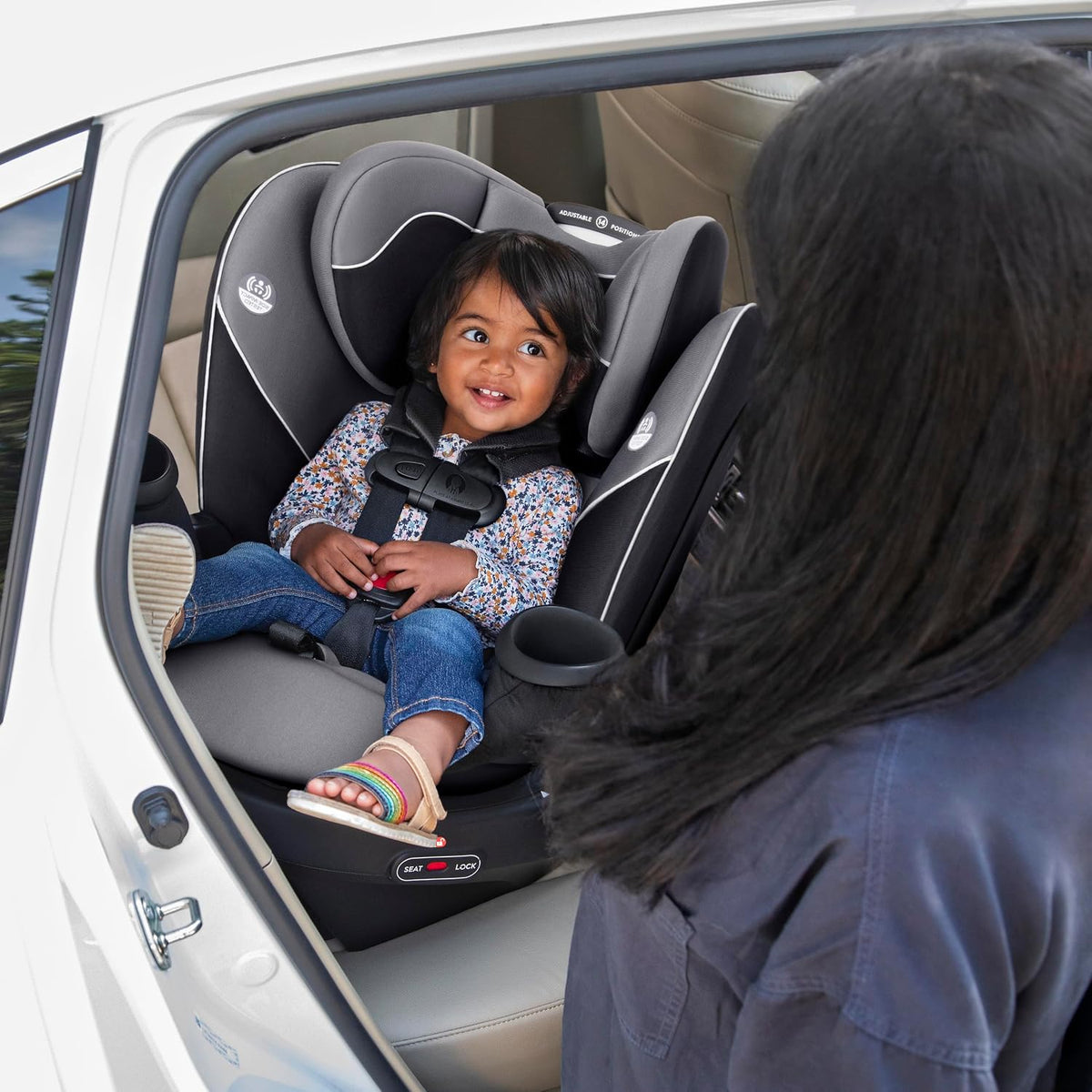 🩶🚗 Evenflo Revolve360 – Rotational All‑In‑One Convertible Car Seat