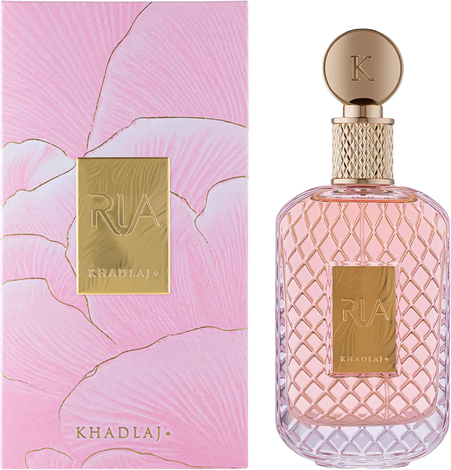 Khadlaj Ria – Fruity, Sweet, Fresh, Musky – Eau de Parfum Spray Long-Lasting Fragrance for Women, 3.4 Ounce / 100 ml