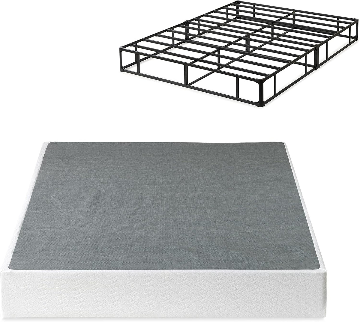 Full Size Box Spring – 9 Inch Low Profile Metal Smart Box Spring,