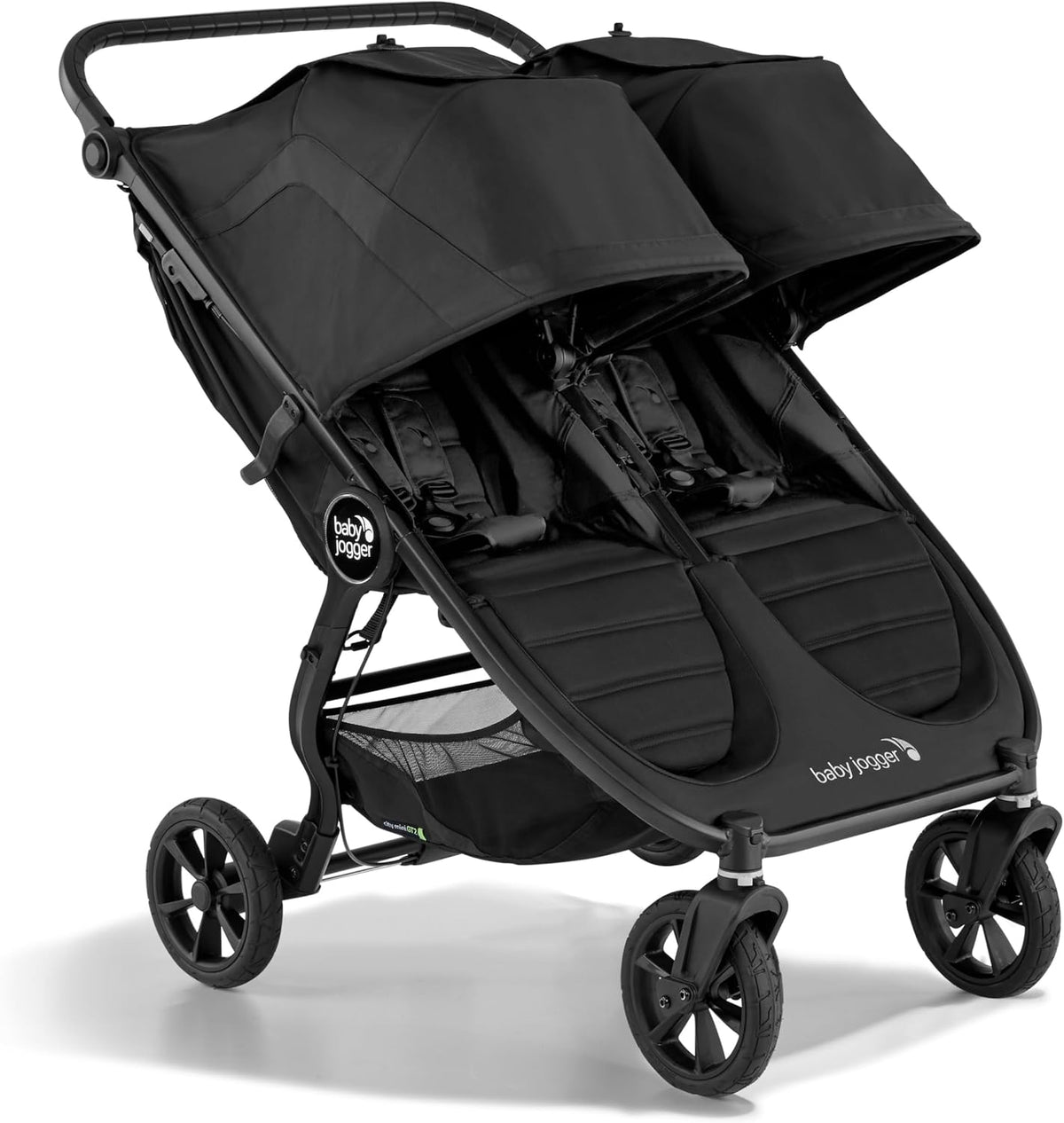 Baby Jogger City Mini GT2 – All‑Terrain Double Stroller (Jet Black)