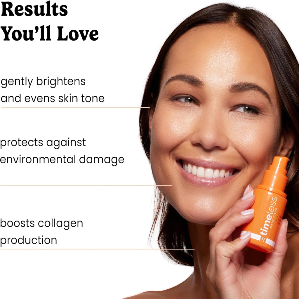 Timeless Vitamin C Plus E 10 Percent Ferulic Acid Serum Serum Unisex 1 oz