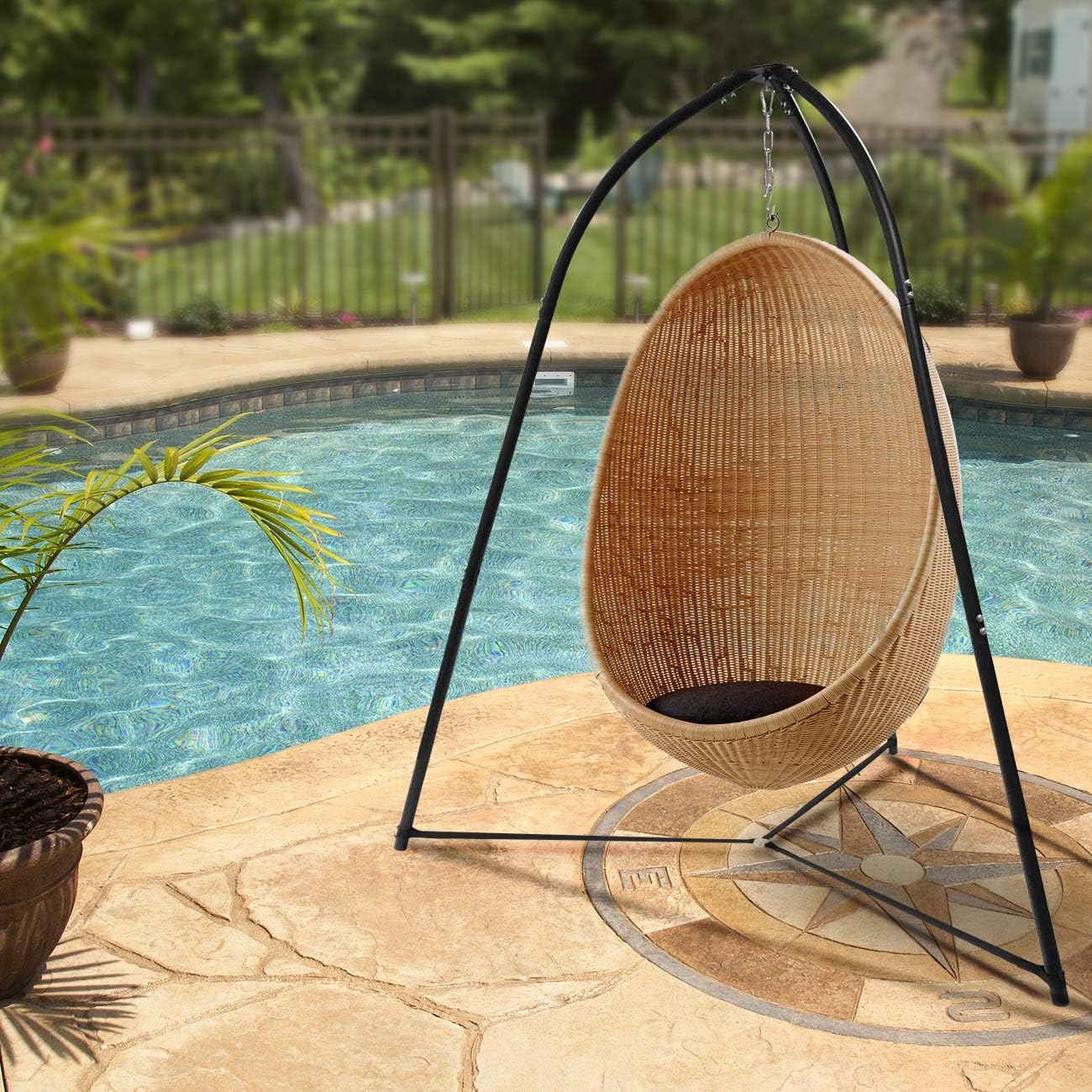 Sorbus Heavy‑Duty Tripod Hanging Chair Stand