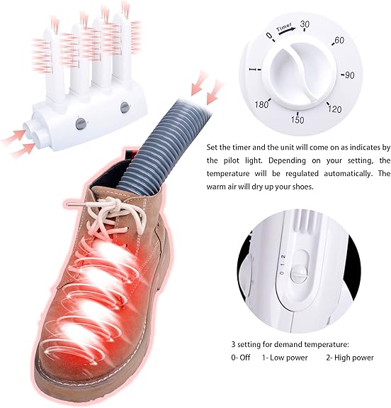 Boot Dryer Shoe Dryer, Glove Dryer &amp; Boot Warmer