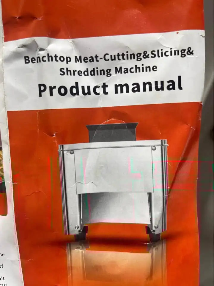 Benchtop Meat Cutter & Shredder – 10mm precision
