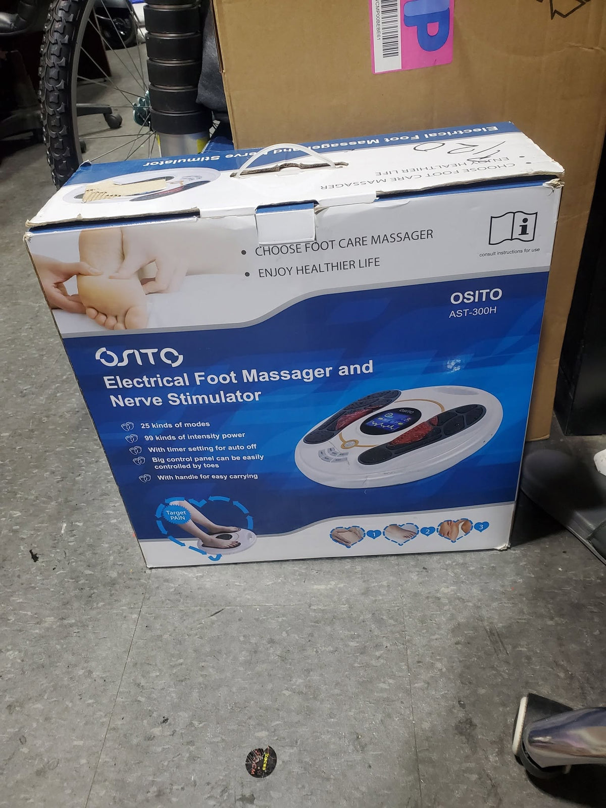 OSITO CIRCULATION SYSTEM & NERVE MUSCLE STIMULATOR
