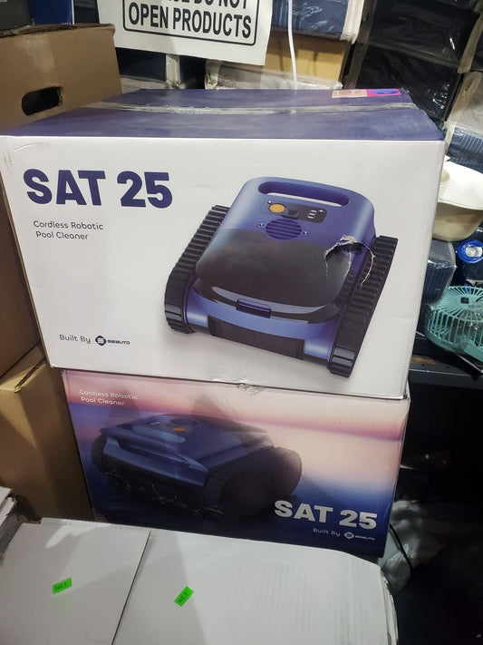 SAT 25 Robotic Pool Cleaner,Pool Vaccum for Inground Pools,AI Sonar Smart Navigation