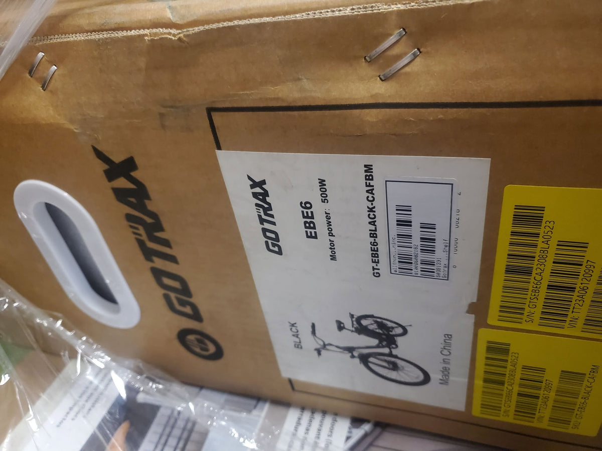 Gotrax E06 26" Step -Thru Electric Bike for Adults, Max 88km & 25km/h Speed