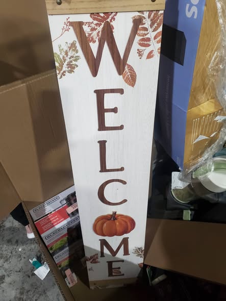 WELCOME FALL! PORCH SIGN