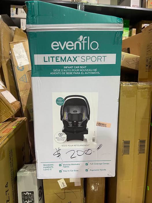 EVENFLO LITEMAX™ SPORT INFANT CAR SEAT!