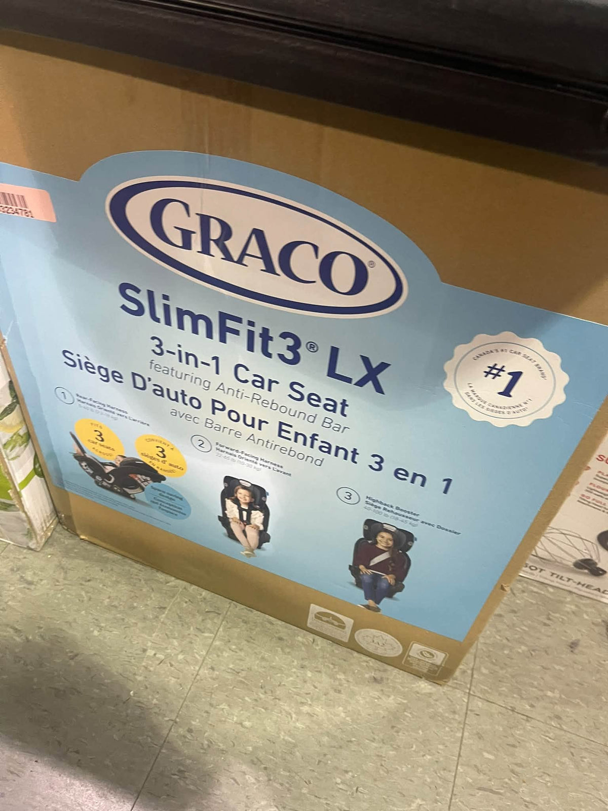 GRACO SLIMFIT3 LX 3-IN-1 CAR SEAT – GOTHAM!