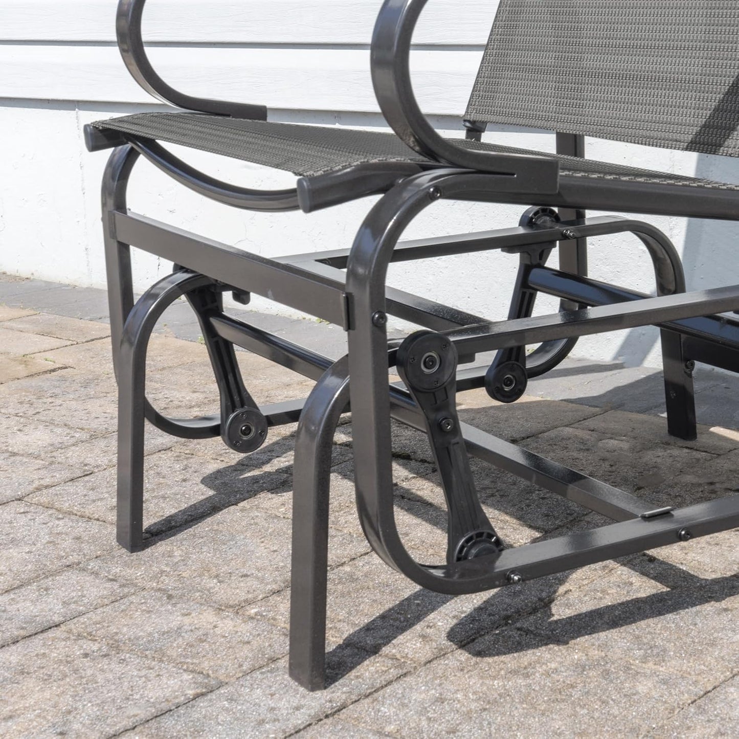 🌿 Sojag Belle Patio Glider Chair – Dark Grey 🌿🪑