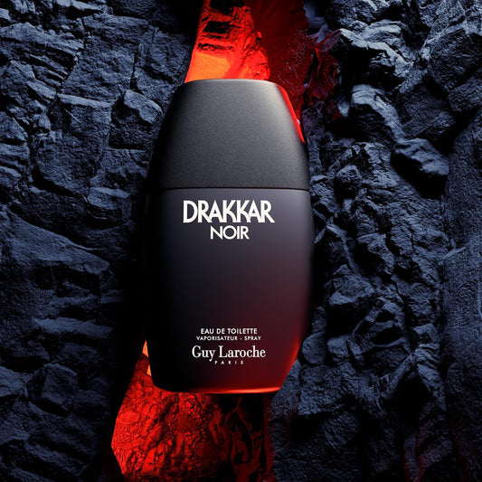 Guy Laroche Drakkar Noir Eau De Toilette Spray for Men - 3.4 Oz, 100.6 ml