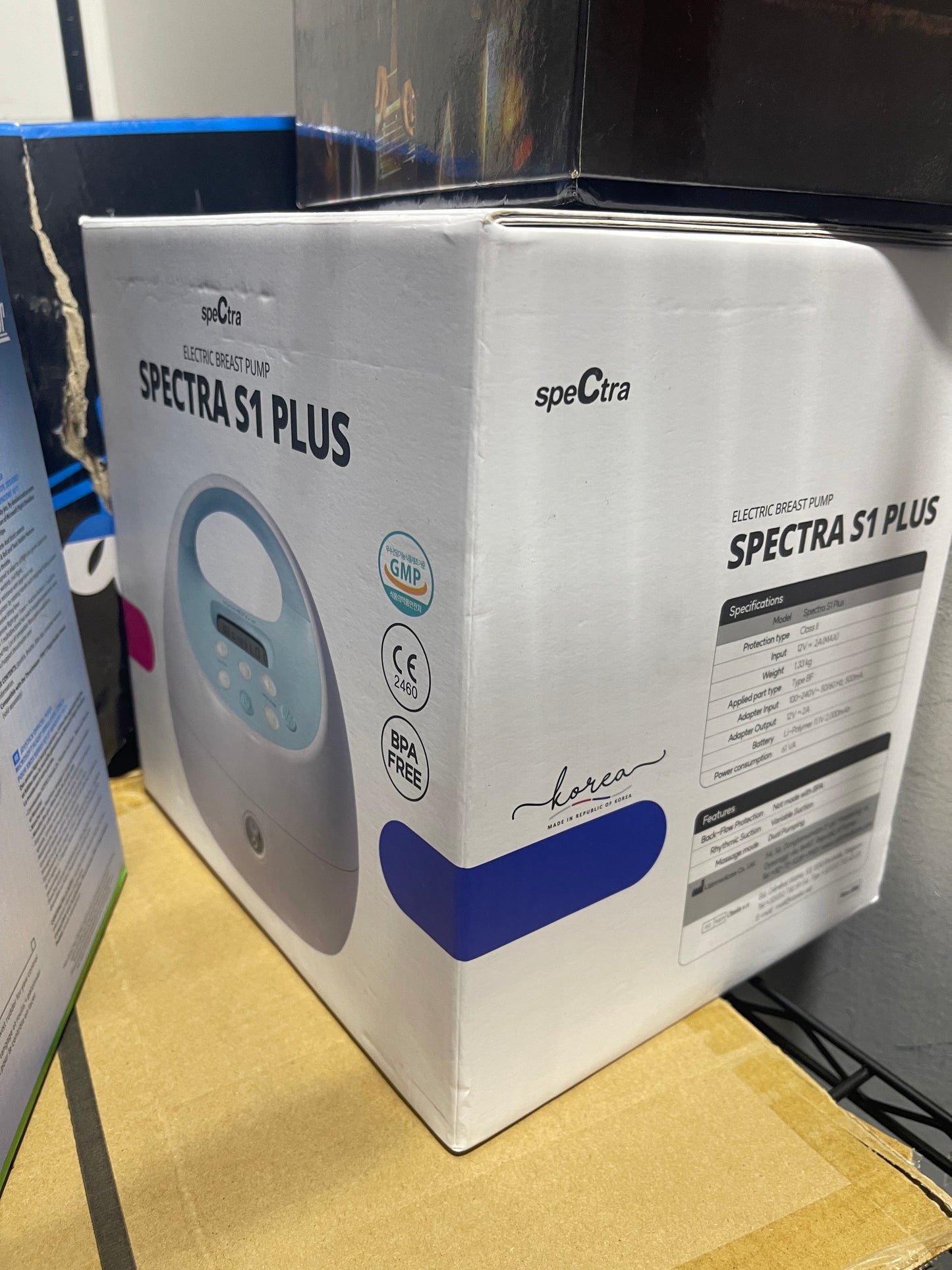 Spectra S1 Plus Premier Rechargeable Double Electric  Pump