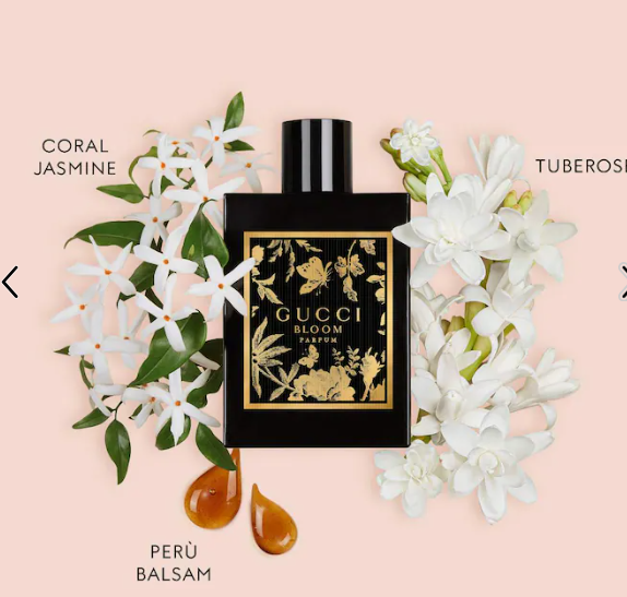 Gucci Bloom Parfum with Jasmine, Tuberose and Vanilla