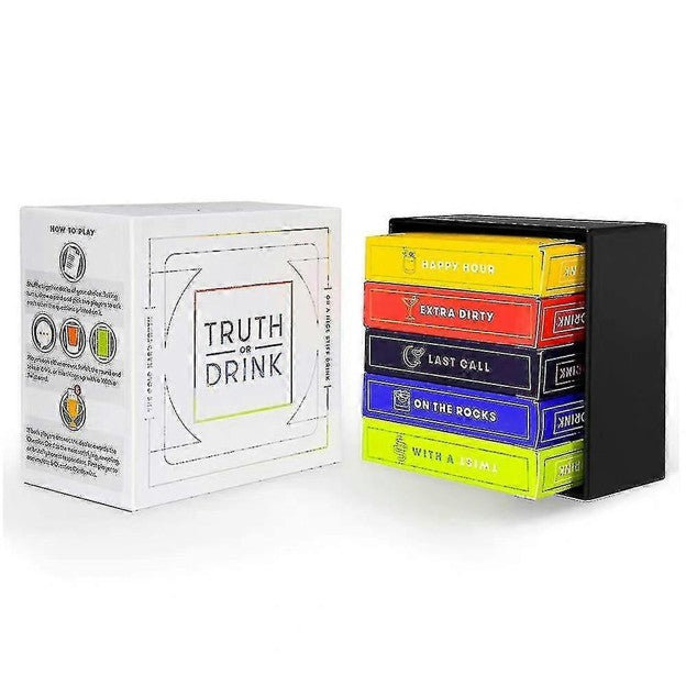Truth or Drink English Board Games Truth or Drinking Card Games Friends Party Game Card Do or Smoke