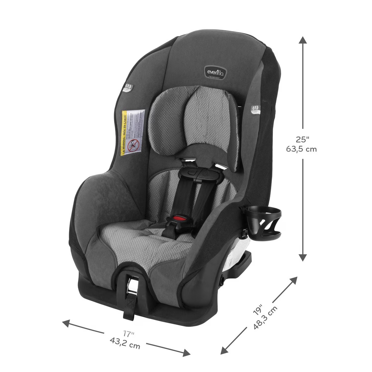 EVENFLO TRIBUTE LX CONVERTIBLE CAR SEAT