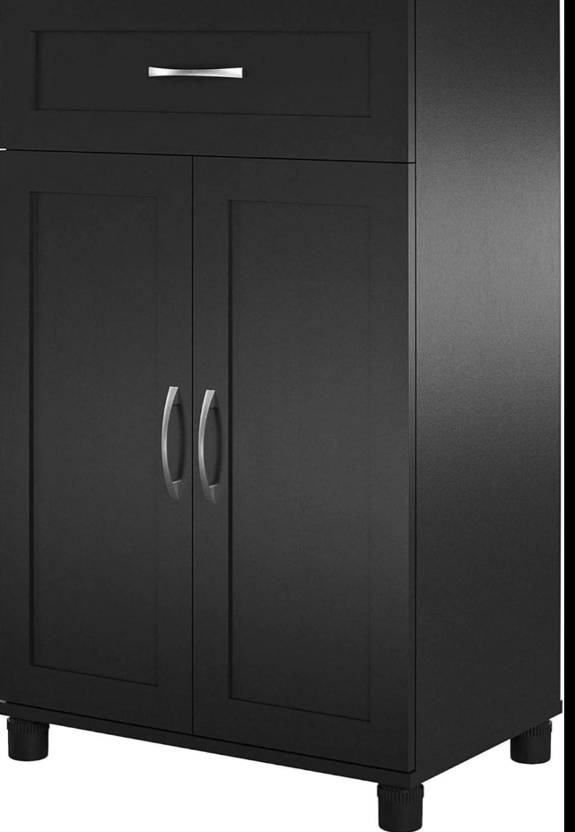 Systembuild Lory Base Cabinet – Black
