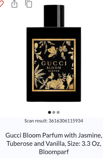 Gucci Bloom Parfum with Jasmine, Tuberose and Vanilla