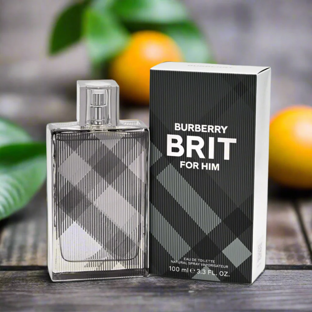 Burberry Brit Eau de Toilette Spray for Men – 3.3 oz / 100mL