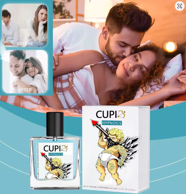 Cupids Original Hypnosis 2.0 Eau de Parfum Pheromone Cologne for Men – Long-Lasting Fresh Fragrance, 50ml