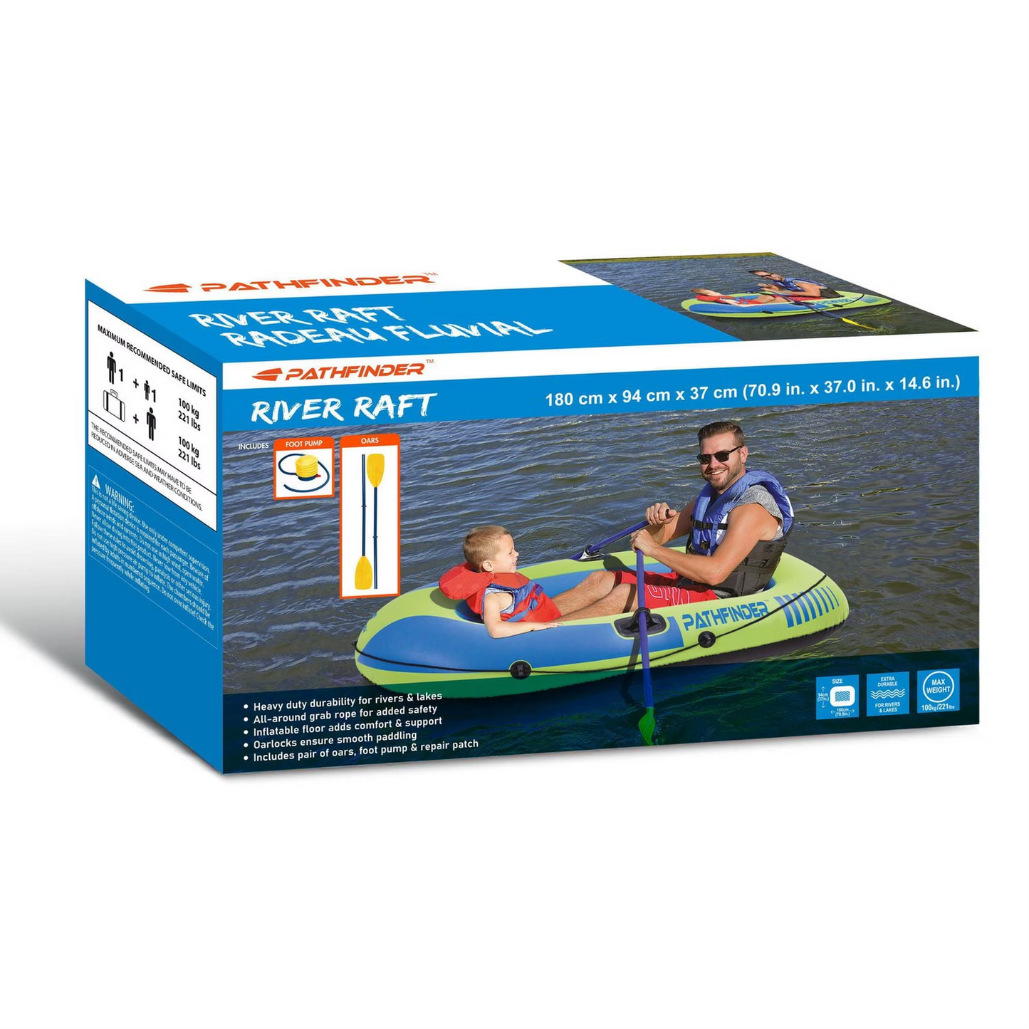 Pathfinder Raft Boat Set