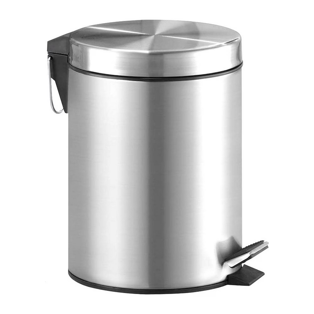 12-LITRE STAINLESS STEEL PEDAL GARBAGE BIN