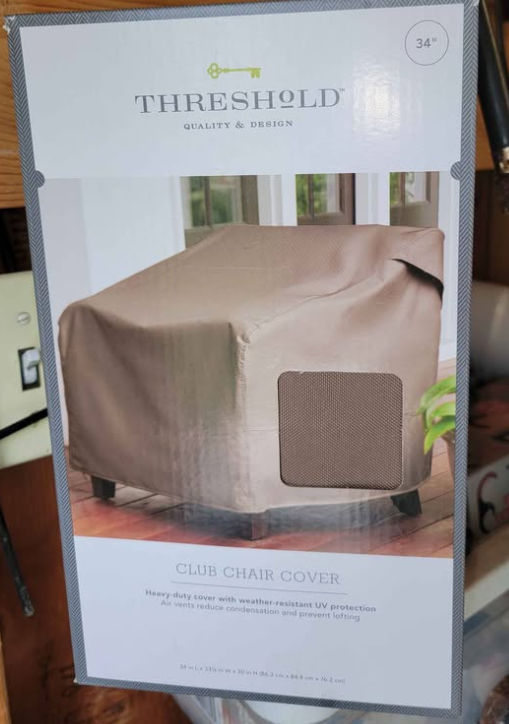 Threshold Patio Furniture Covers – Club Chair & Love Seat