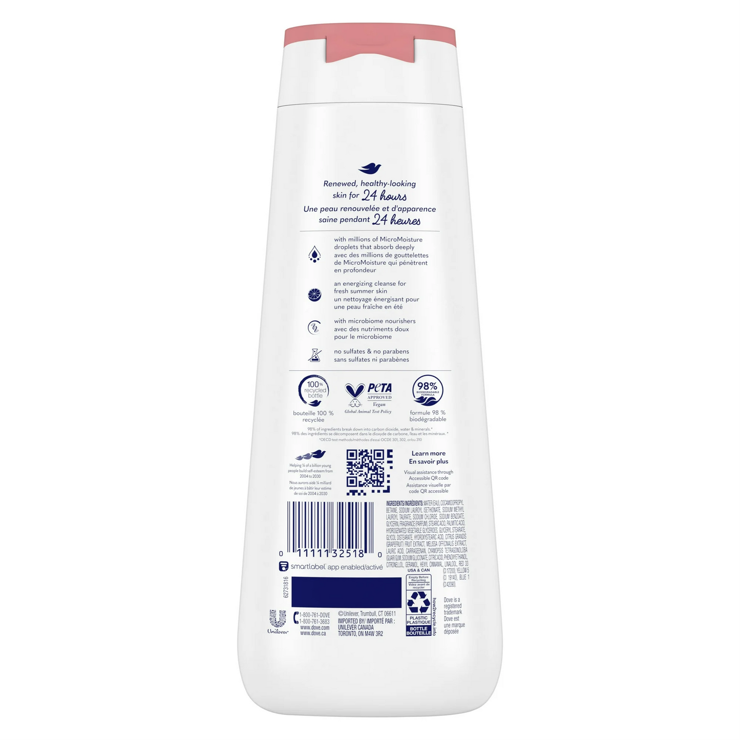 Dove Summer Care Moisturizing Women's Body Wash All Skin Type, G