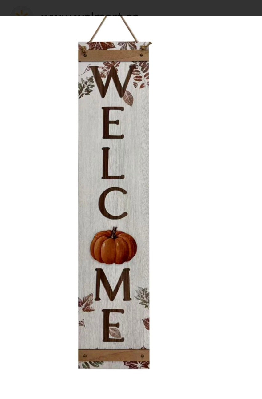 WELCOME FALL! PORCH SIGN
