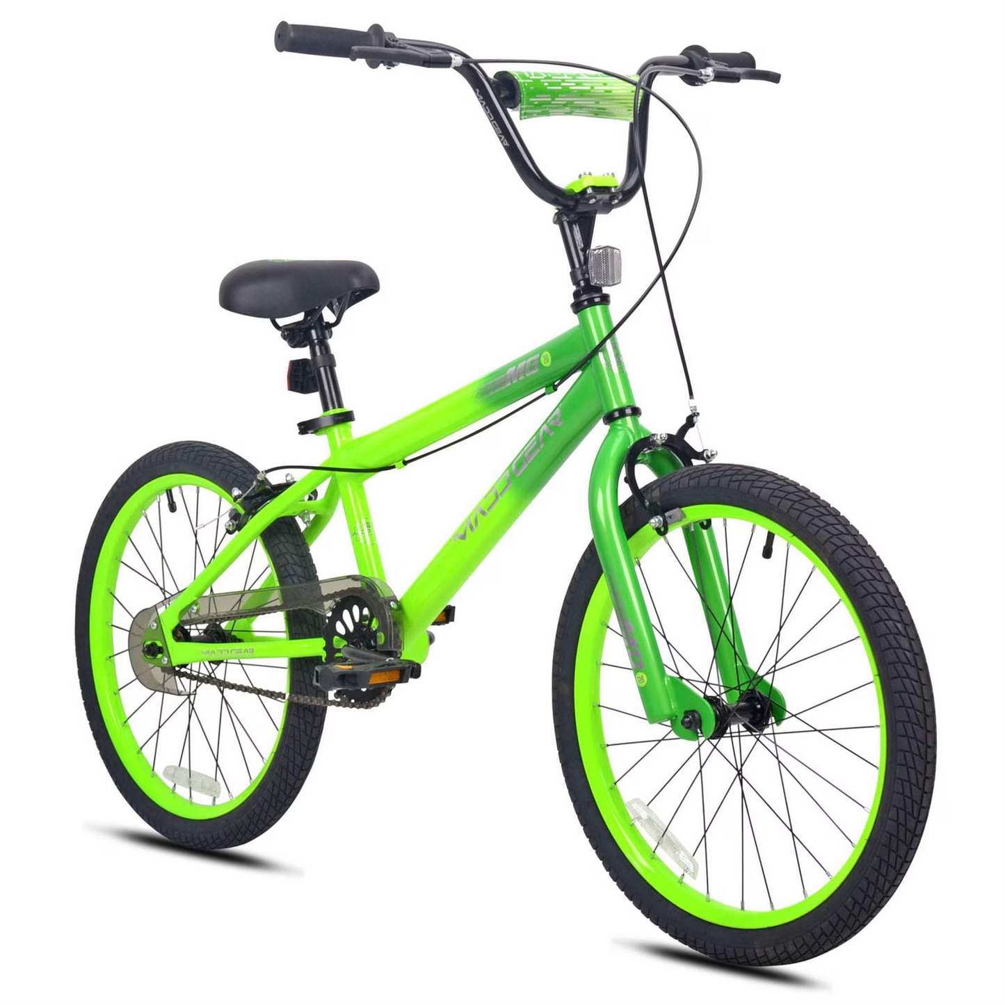 Madd Gear 20" Boys BMX Bike- Green - Ages 5 to 9